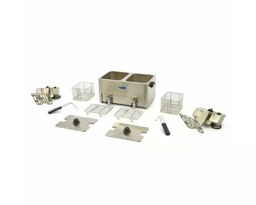 Deep Fryer - 2 x 8L - 2 Baskets - with Drain Tap Deep Fryer - 2 x 8L - 2 Baskets - with Drain Tap