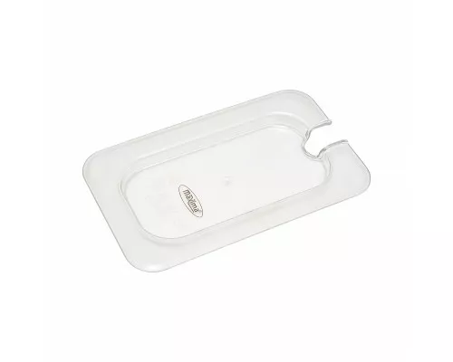 Gastronorm Lid - 1/9 GN - Polycarbonate - with Recess Gastronorm Lid - 1/9 GN - Polycarbonate - with Recess