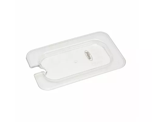 Gastronorm Lid - 1/9 GN - Polycarbonate - with Recess Gastronorm Lid - 1/9 GN - Polycarbonate - with Recess