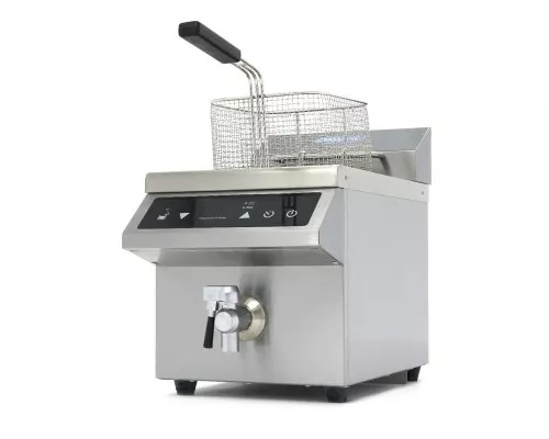 Deep Fryer - 8L - 1 Basket - Induction - with Drain Tap, Maxima, 09371090, Deep fryers Buy Deep Fryer - 8L - 1 Basket - Induction - with Drain Tap, Maxima, 09371090