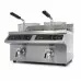 Deep Fryer - 2 x 8L - 2 Baskets - with Drain Tap - Induction, Maxima, 09371095