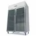 Freezer - 1200L - 6 Adjustable Shelves (2/1GN) - Stainless Steel - with Glass Door