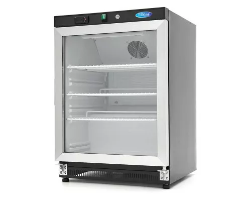 Fridge - 200L - Black - with Glass Door Fridge - 200L - Black - with Glass Door