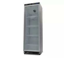 Fridge - 400L - Black - with Glass Door