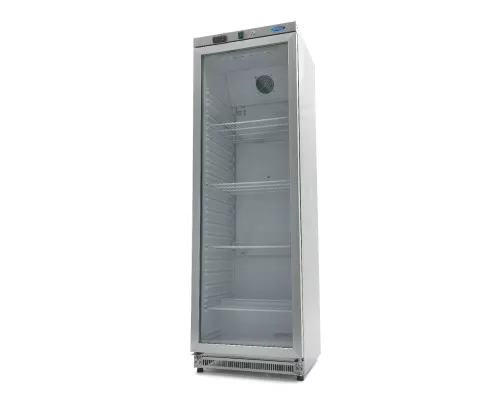 Fridge - 400L - Stainless Steel - with Glass Door Fridge - 400L - Stainless Steel - with Glass Door
