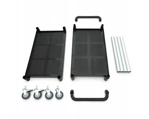 Тележка для сервировки - 2 пластиковые полки - 103 x 50,5 см, Maxima, 09507004, Тележка для подносов Купить Тележка для сервировки - 2 пластиковые полки - 103 x 50,5 см, Maxima, 09507004