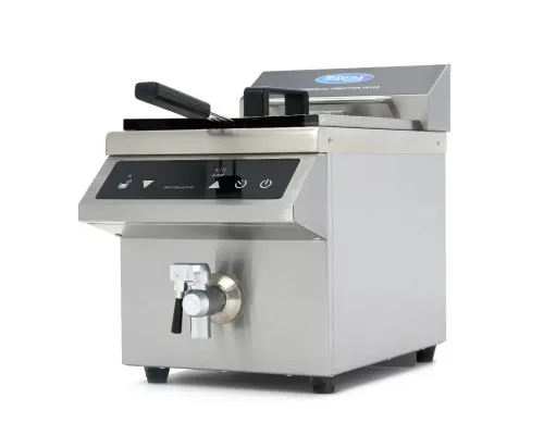 Deep Fryer - 8L - 1 Basket - Induction - with Drain Tap, Maxima, 09371090, Deep fryers Buy Deep Fryer - 8L - 1 Basket - Induction - with Drain Tap, Maxima, 09371090