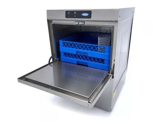 Undercounter Dishwasher - 50 x 50cm - with Rinse Aid Pump - Digital Display - 400V Undercounter Dishwasher - 50 x 50cm - with Rinse Aid Pump - Digital Display - 400V