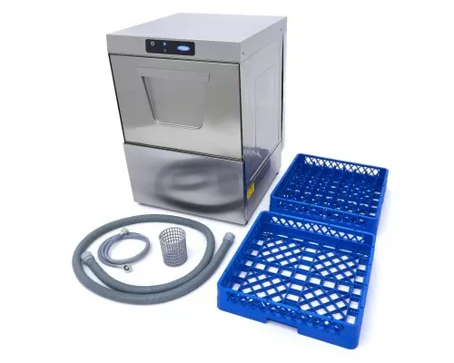 Undercounter Dishwasher - 50 x 50cm - with Rinse Aid Pump - Digital Display - 400V Undercounter Dishwasher - 50 x 50cm - with Rinse Aid Pump - Digital Display - 400V