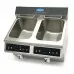 Deep Fryer - 2 x 8L - 2 Baskets - with Drain Tap - Induction, Maxima, 09371095