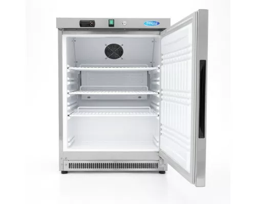 Fridge - 200L - 3 Adjustable Shelves - Stainless Steel Fridge - 200L - 3 Adjustable Shelves - Stainless Steel