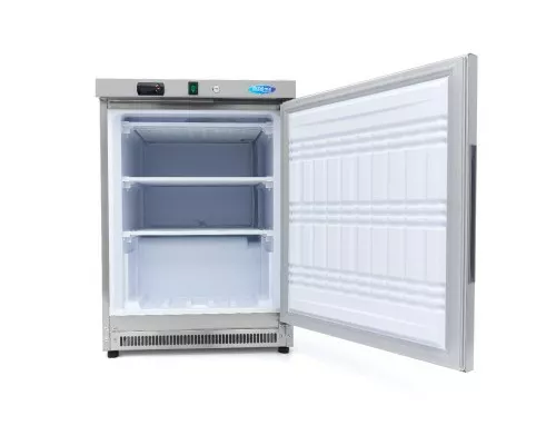 Freezer - 200L - 2 Fixed Shelves - Stainless Steel Freezer - 200L - 2 Fixed Shelves - Stainless Steel