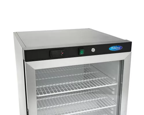 Fridge - 200L - Black - with Glass Door Fridge - 200L - Black - with Glass Door