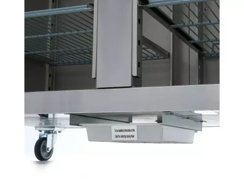 Freezer - 1200L - 6 Adjustable Shelves (2/1GN) - Stainless Steel - with Glass Door Freezer - 1200L - 6 Adjustable Shelves (2/1GN) - Stainless Steel - with Glass Door