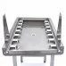 Stainless Steel Straight Roller Table - for Rack Conveyor Dishwasher