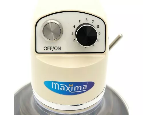 Stand Mixer - 7L - Up to 2kg Dough - Ivory, Maxima, 09360780