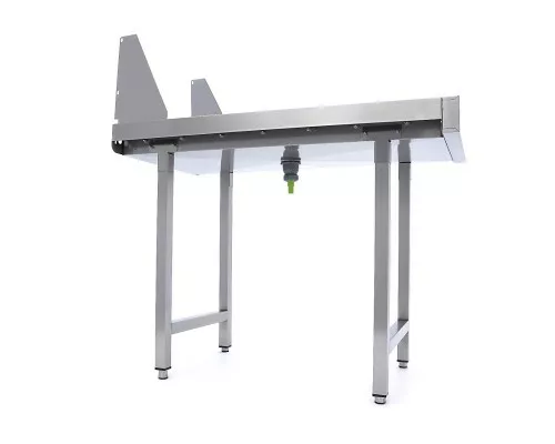Stainless Steel Straight Roller Table - for Rack Conveyor Dishwasher Stainless Steel Straight Roller Table - for Rack Conveyor Dishwasher