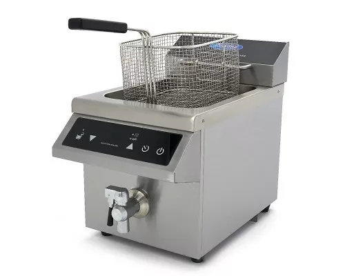 Deep Fryer - 8L - 1 Basket - Induction - with Drain Tap, Maxima, 09371090, Deep fryers Buy Deep Fryer - 8L - 1 Basket - Induction - with Drain Tap, Maxima, 09371090
