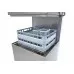 Pass Through Dishwasher - 50x60cm - With Rinse Aid and Soap Pumps - 400V