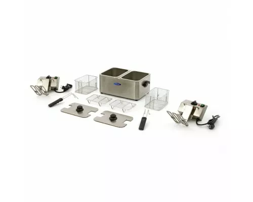 Deep Fryer - 2 x 4L - 2 Baskets - up to 2kg of Fries Deep Fryer - 2 x 4L - 2 Baskets - up to 2kg of Fries
