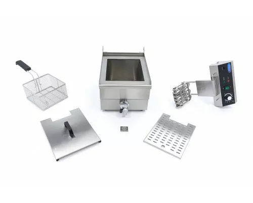 Deep Fryer - 13L - 1 Basket - with Drain Tap Deep Fryer - 13L - 1 Basket - with Drain Tap
