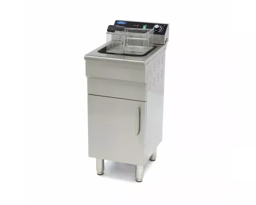 Deep Fryer - 16L - 1 Basket - with Drain Tap and Stand - 400V, Maxima, 09365155, Deep fryers Buy Deep Fryer - 16L - 1 Basket - with Drain Tap and Stand - 400V, Maxima, 09365155