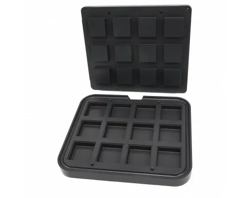Tartlet Mould - Square - 72/62 mm - 12 pieces, Maxima, 09374324, Tosteru, pankūku un vafeļu aprīkojums Pirkt Tartlet Mould - Square - 72/62 mm - 12 pieces, Maxima, 09374324