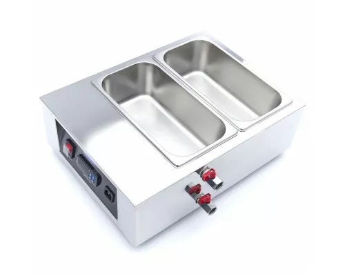 Chocolate Melter - 2 x 1/3 GN 100 mm Chocolate Melter - 2 x 1/3 GN 10cm