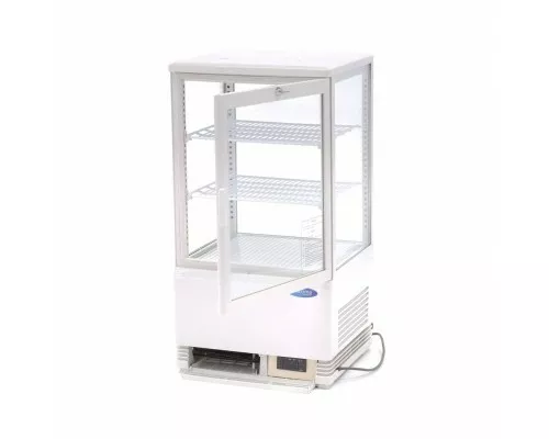 Display Fridge - 58L - 43cm - White Attēla ledusskapis - 58L - 43cm - balts