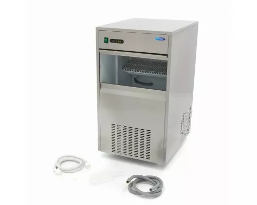 Ice Machine - 80kg/day - Bullet Cubes - Air Cooled {Ledus automāts - 80kg/dienā - Kulšanas kubi - Gaisa dzesēts}