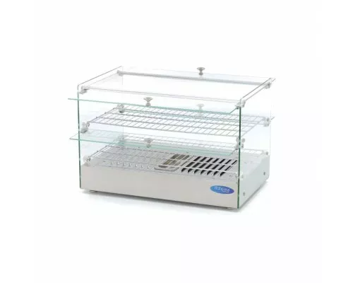 Heated Food Display - 50L - 55cm - 2 Shelves Heated Food Display - 50L - 55cm - 2 Shelves