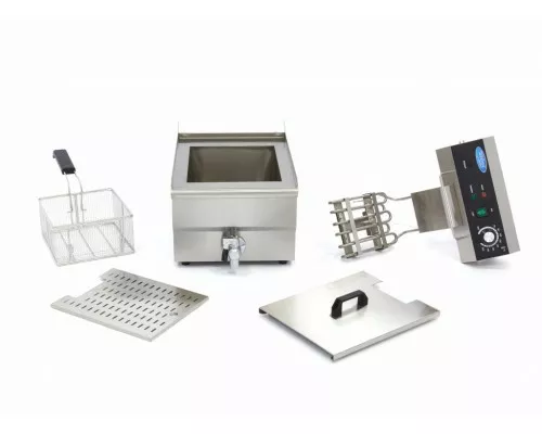 Deep Fryer - 16L - 1 Basket - with Drain Tap Deep Fryer - 16L - 1 Basket - with Drain Tap