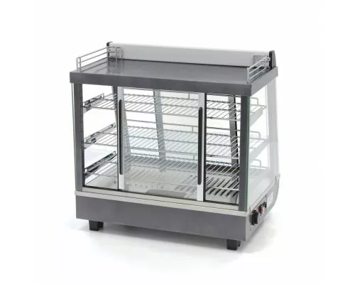 Heated Food Display - 96L - 67,5cm - 3 Shelves Heated Food Display - 96L - 67,5cm - 3 Shelves