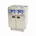 Commercial Grade Cooker - 4 Burners - Double Unit - 60cm Deep - Gas
