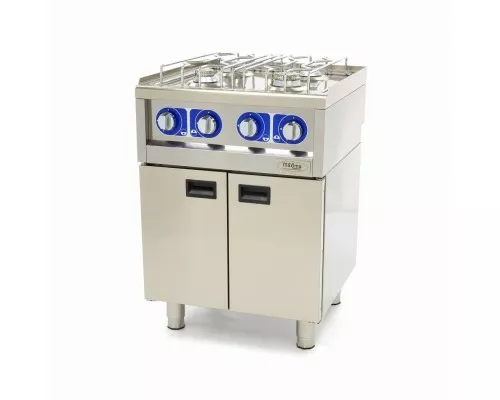 Commercial Grade Cooker - 2 Burners - Double Unit - 60cm Deep - Gas Commercial Grade Cooker - 4 Burners - Double Unit - 60cm Deep - Gas