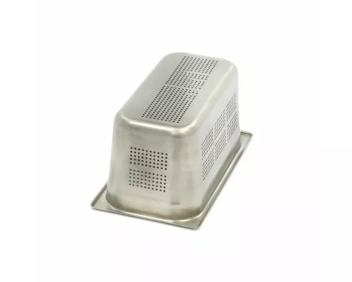 Gastronorm konteiners - 1/3 GN - 15 cm dziļš - nerūsējošais tērauds - perforēts, Maxima, 09367622, GN trauki no metāla Pirkt Gastronorm konteiners - 1/3 GN - 15 cm dziļš - nerūsējošais tērauds - perforēts, Maxima, 09367622