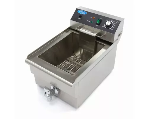 Deep Fryer - 16L - 1 Basket - with Drain Tap Deep Fryer - 16L - 1 Basket - with Drain Tap