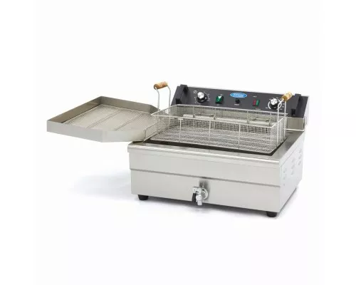 Deep Fryer - 20L - 1 Basket - with Drain Tap, Maxima, 09365020, Deep fryers Buy Deep Fryer - 20L - 1 Basket - with Drain Tap, Maxima, 09365020