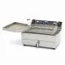 Deep Fryer - 20L - 1 Basket - with Drain Tap, Maxima, 09365020