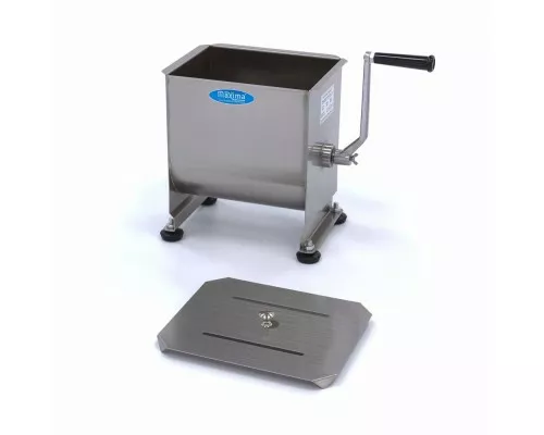Maisītājs maltai gaļai Maxima 09300440, Pirkt Bilde Gaļas maisītājs - 10L - 7,5kg gaļas - Vienass - Manuāls, Maxima, 09300440