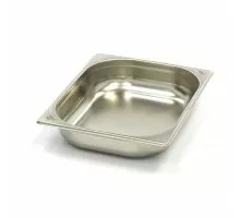 Gastronorm Container - 1/2 GN - 6,5cm Deep - Stainless Steel