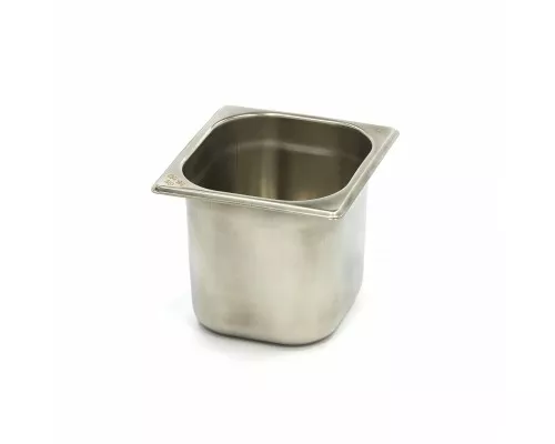 Gastronorm Container - 1/6 GN - 15cm Deep - Stainless Steel Gastronorm Container - 1/6 GN - 15cm Deep - Stainless Steel