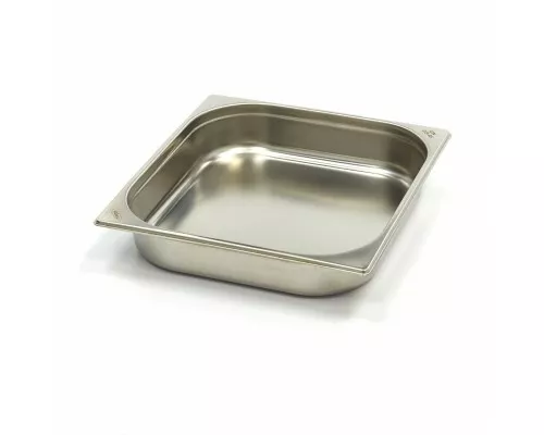 Gastronorm Container - 2/3 GN - 6,5cm Deep - Stainless Steel Gastronorm Container - 2/3 GN - 6,5cm Deep - Stainless Steel