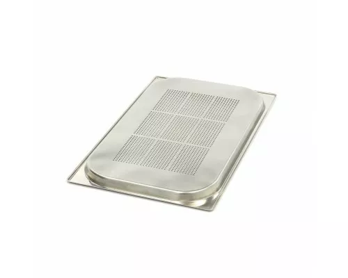 Gastronorm trauks - 1/1 GN - 2 cm dziļš - nerūsējošais tērauds - perforēts, Maxima, 09367600, GN trauki no metāla Pirkt Gastronorm trauks - 1/1 GN - 2 cm dziļš - nerūsējošais tērauds - perforēts, Maxima, 09367600