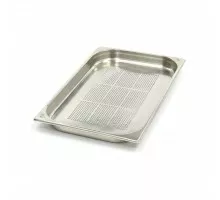Gastronorm Container - 1/1 GN - 4cm Deep - Stainless Steel - Perforated