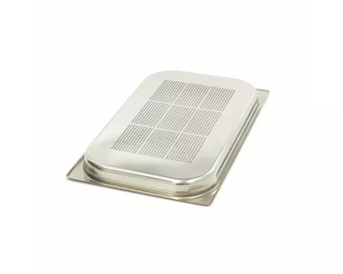 Gastronorm Container - 1/1 GN - 4cm Deep - Stainless Steel - Perforated Gastronorm Container - 1/1 GN - 4cm Deep - Stainless Steel - Perforated