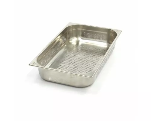 Gastronorm Container - 1/1 GN - 10cm Deep - Stainless Steel - Perforated, Maxima, 09367603, GN trays, metal Buy Gastronorm Container - 1/1 GN - 10cm Deep - Stainless Steel - Perforated, Maxima, 09367603