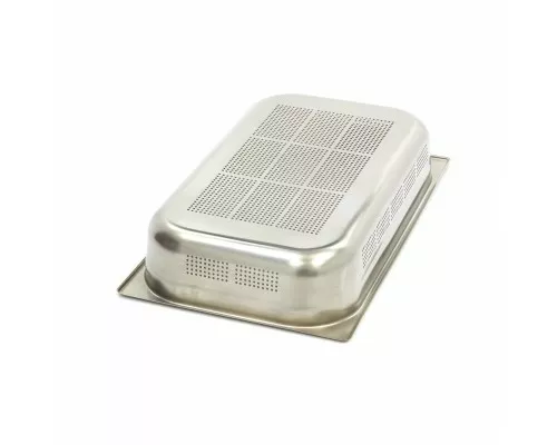 Gastronorm Container - 1/1 GN - 10cm Deep - Stainless Steel - Perforated, Maxima, 09367603, GN trays, metal Buy Gastronorm Container - 1/1 GN - 10cm Deep - Stainless Steel - Perforated, Maxima, 09367603