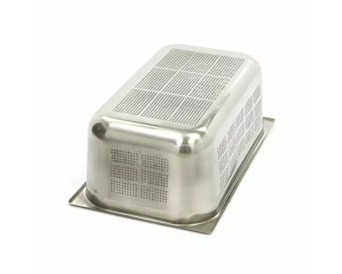 Gastronorm trauks - 1/1 GN - 20 cm dziļš - nerūsējošais tērauds - perforēts, Maxima, 09367605