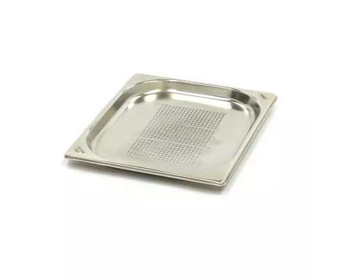 Gastronorm Container - 1/2 GN - 2cm Deep - Stainless Steel - Perforated Gastronorm Container - 1/2 GN - 2cm Deep - Stainless Steel - Perforated